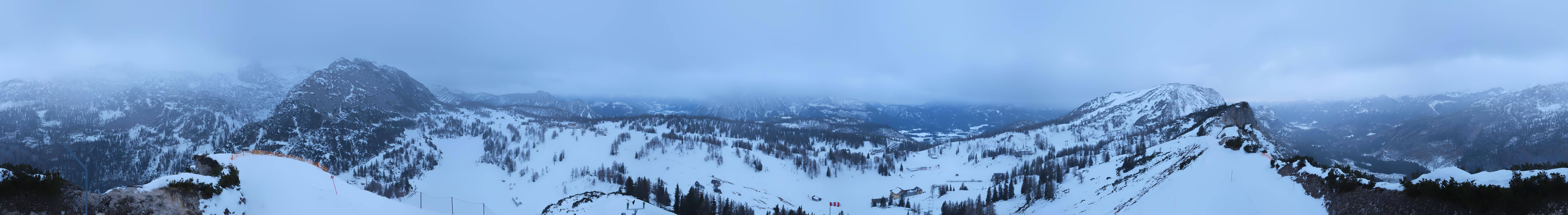 Archiv Foto Webcam Tauplitz: Panoramablick vom Schneiderkogel