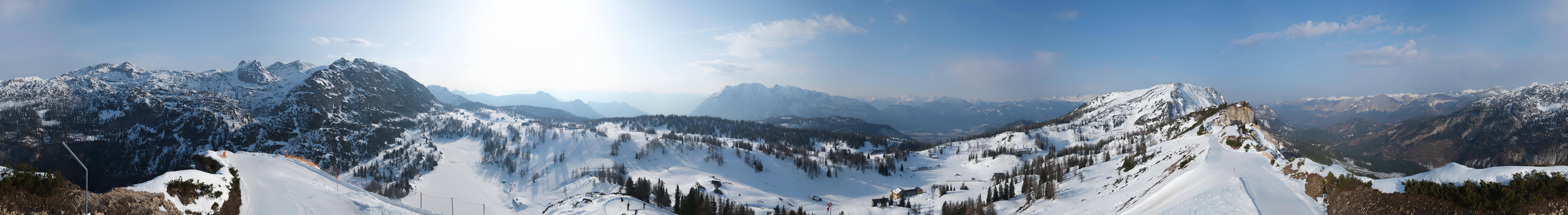 Archiv Foto Webcam Tauplitz: Panoramablick vom Schneiderkogel