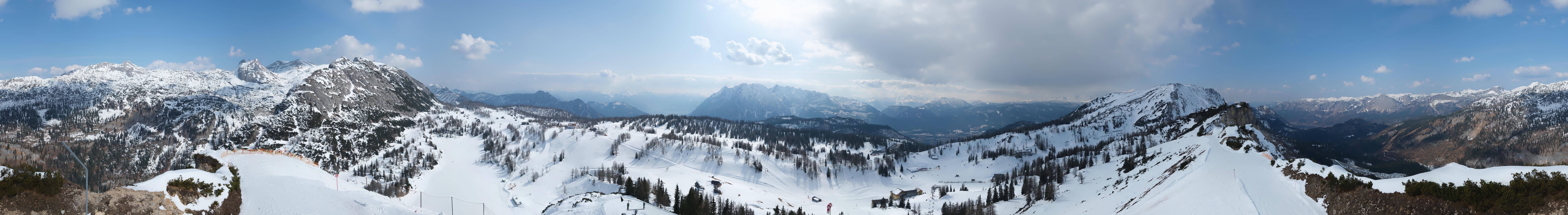 Archiv Foto Webcam Tauplitz: Panoramablick vom Schneiderkogel