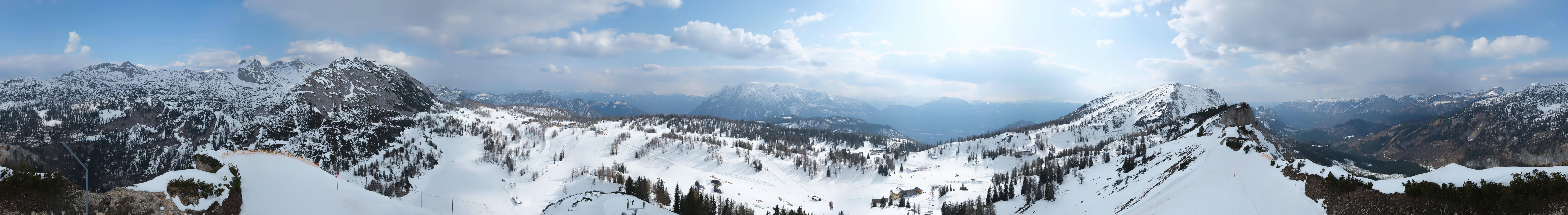 Archiv Foto Webcam Tauplitz: Panoramablick vom Schneiderkogel
