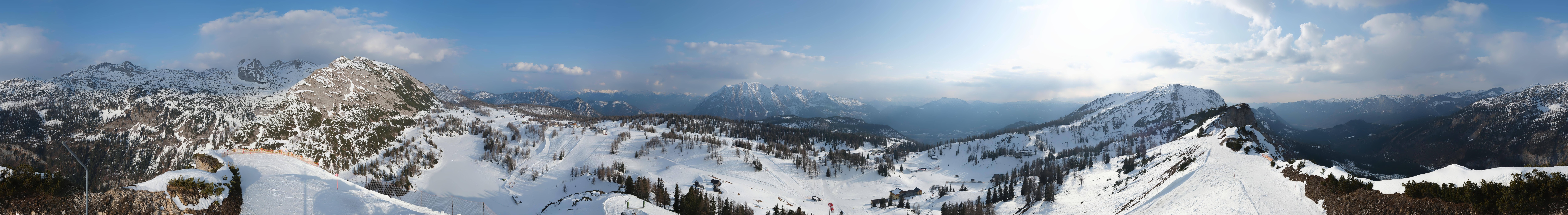 Archiv Foto Webcam Tauplitz: Panoramablick vom Schneiderkogel