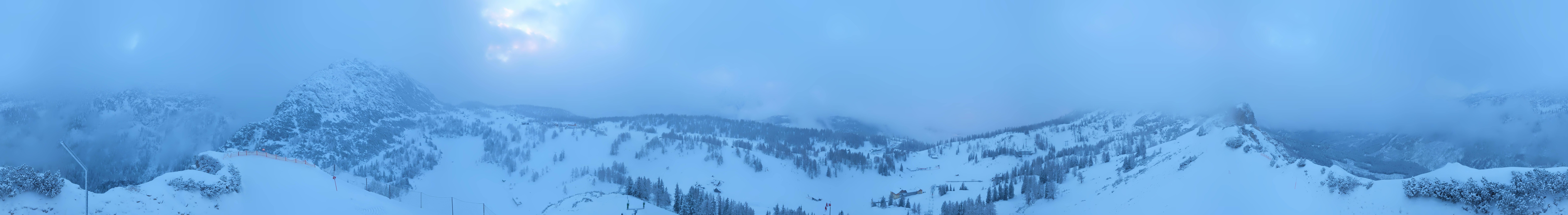 Archiv Foto Webcam Tauplitz: Panoramablick vom Schneiderkogel