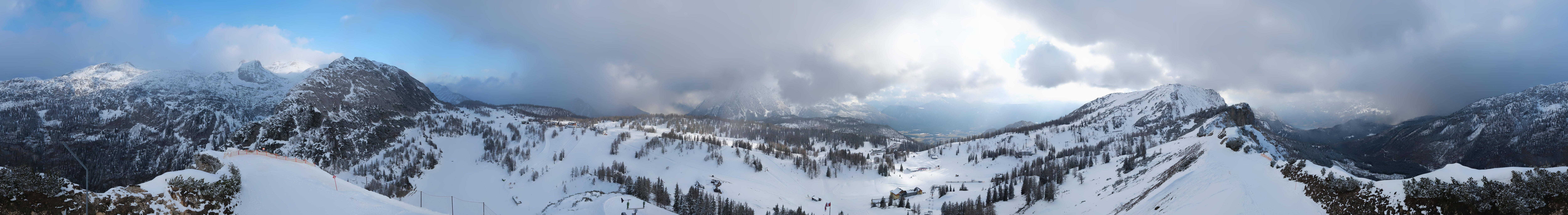 Archiv Foto Webcam Tauplitz: Panoramablick vom Schneiderkogel