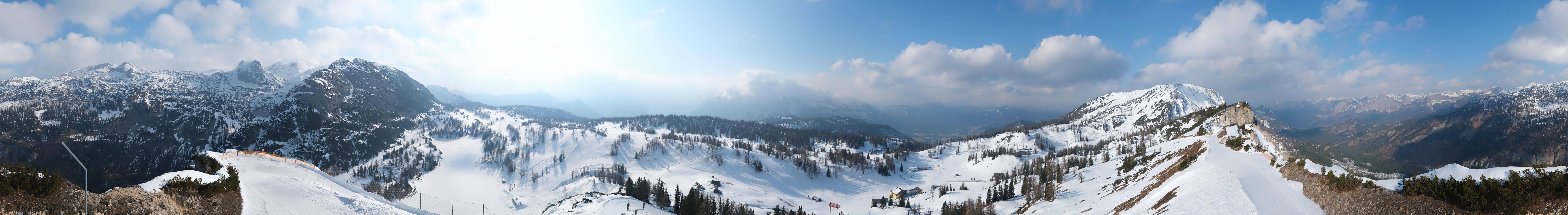 Archiv Foto Webcam Tauplitz: Panoramablick vom Schneiderkogel