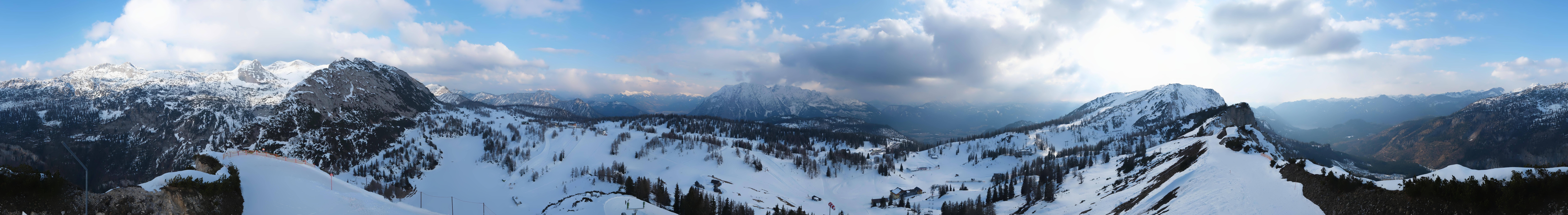 Archiv Foto Webcam Tauplitz: Panoramablick vom Schneiderkogel