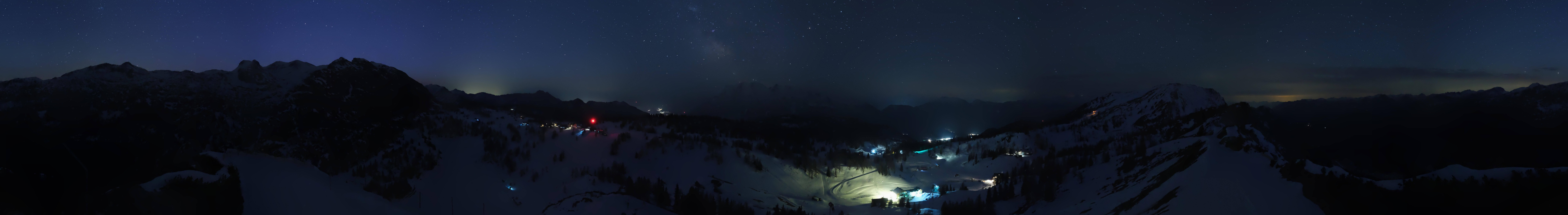 Archiv Foto Webcam Tauplitz: Panoramablick vom Schneiderkogel