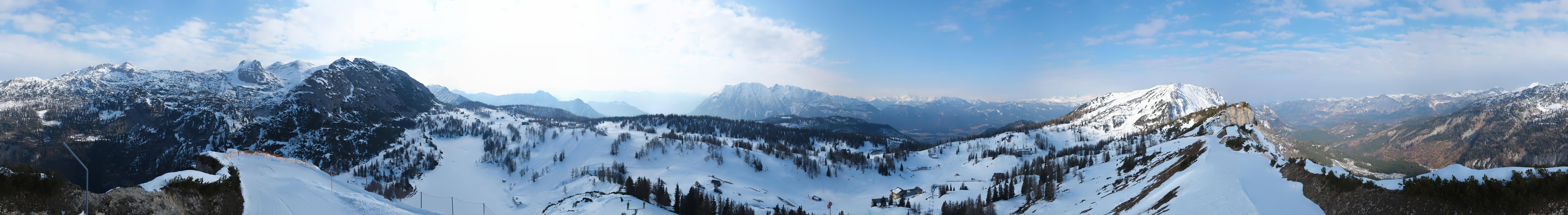 Archiv Foto Webcam Tauplitz: Panoramablick vom Schneiderkogel