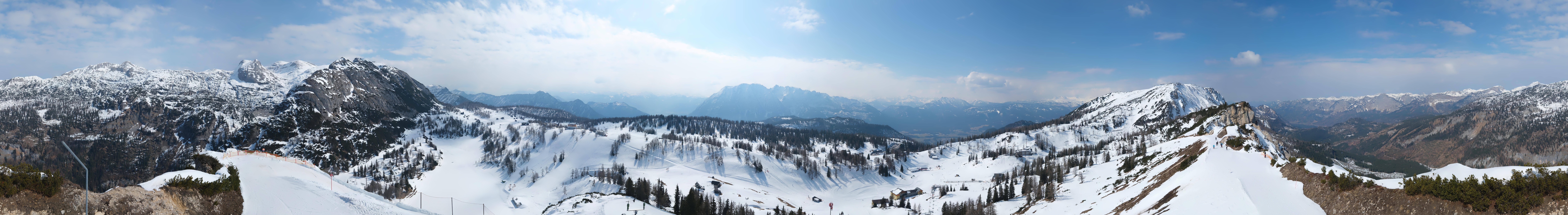 Archiv Foto Webcam Tauplitz: Panoramablick vom Schneiderkogel