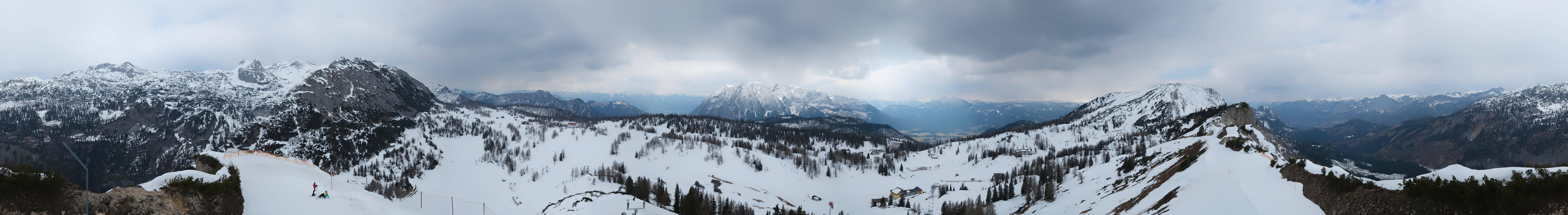Archiv Foto Webcam Tauplitz: Panoramablick vom Schneiderkogel