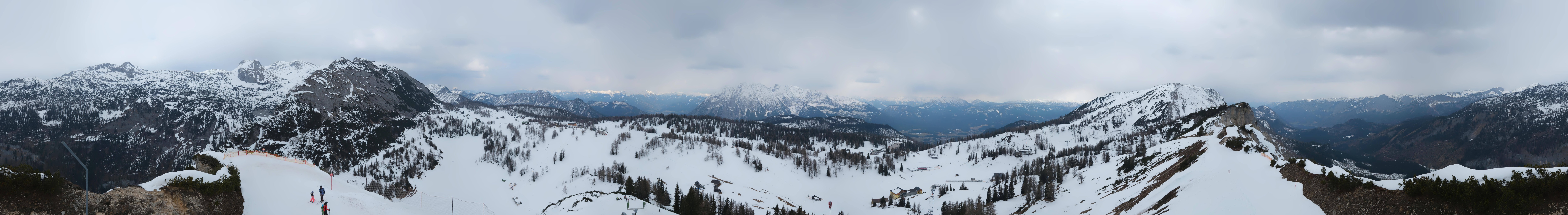 Archiv Foto Webcam Tauplitz: Panoramablick vom Schneiderkogel