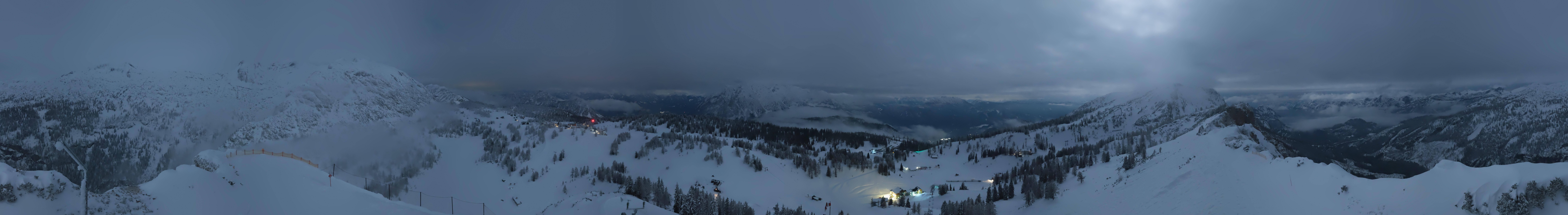 Archiv Foto Webcam Tauplitz: Panoramablick vom Schneiderkogel