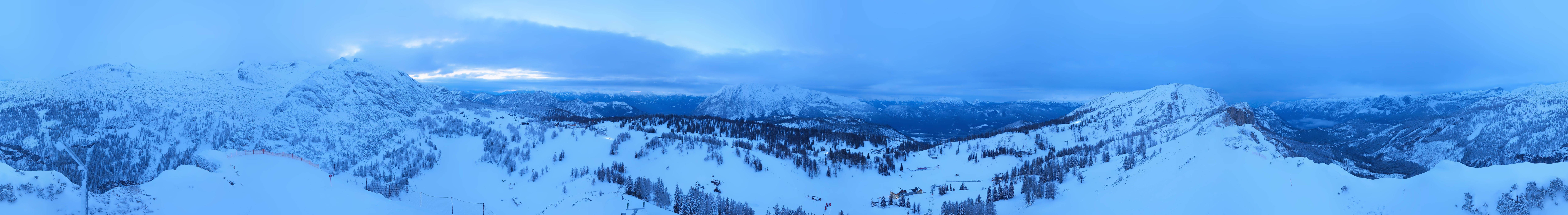 Archiv Foto Webcam Tauplitz: Panoramablick vom Schneiderkogel