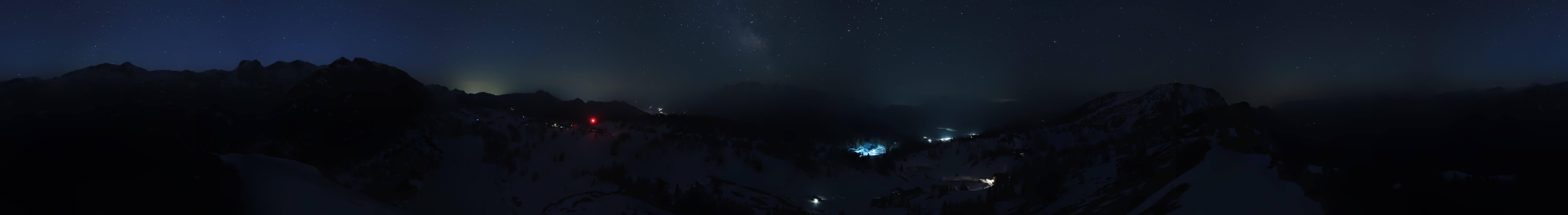 Archiv Foto Webcam Tauplitz: Panoramablick vom Schneiderkogel