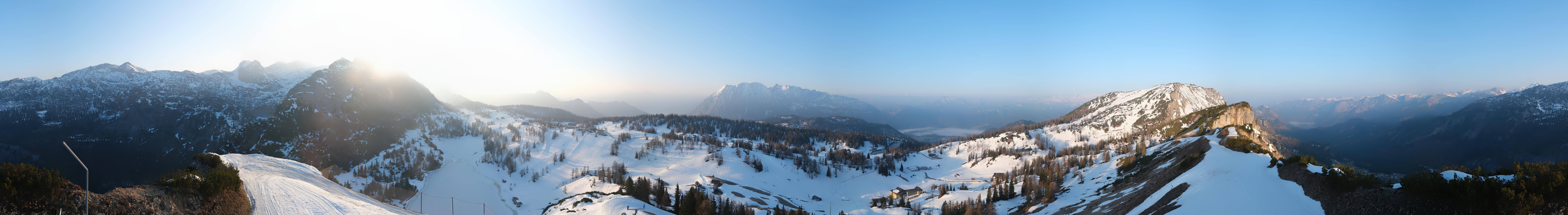 Archiv Foto Webcam Tauplitz: Panoramablick vom Schneiderkogel