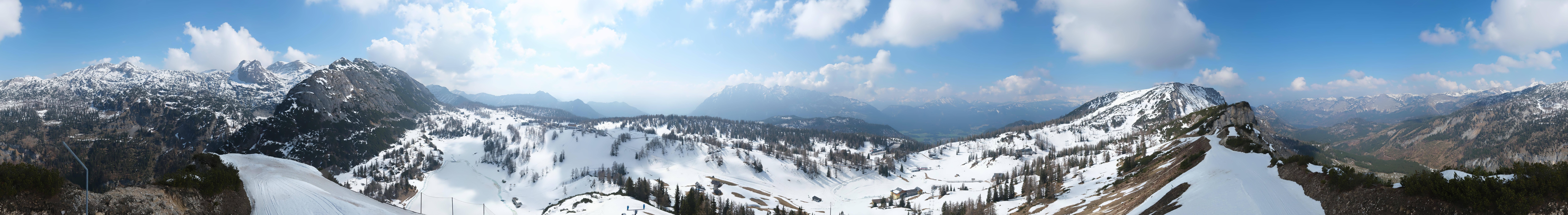Archiv Foto Webcam Tauplitz: Panoramablick vom Schneiderkogel
