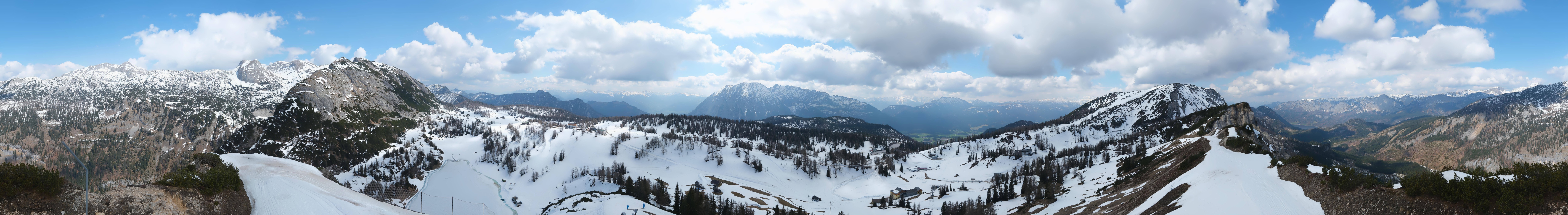 Archiv Foto Webcam Tauplitz: Panoramablick vom Schneiderkogel