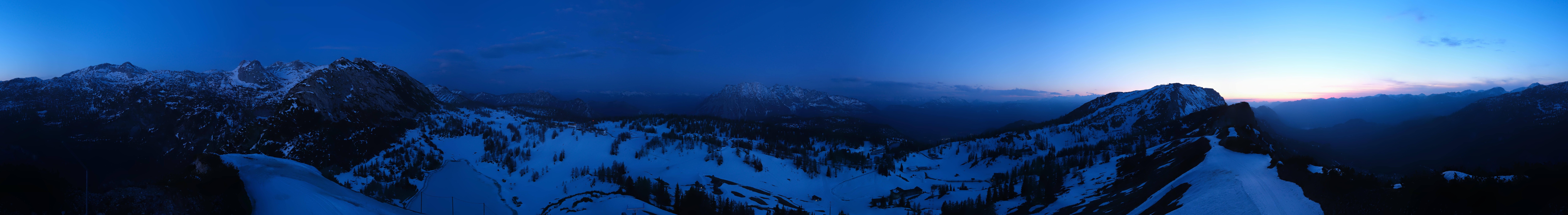 Archiv Foto Webcam Tauplitz: Panoramablick vom Schneiderkogel