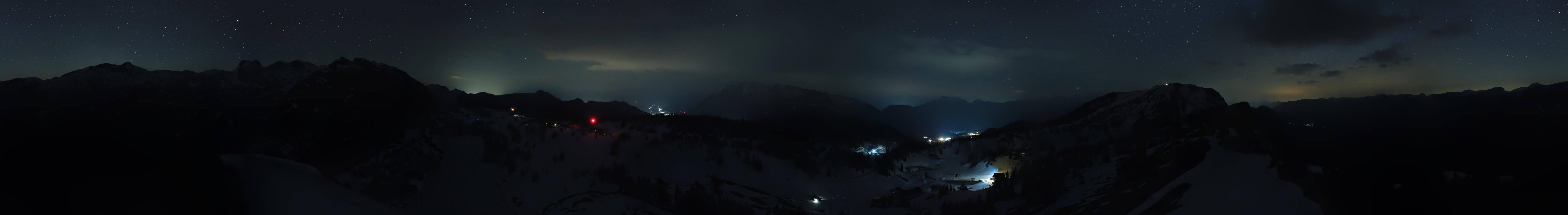 Archiv Foto Webcam Tauplitz: Panoramablick vom Schneiderkogel