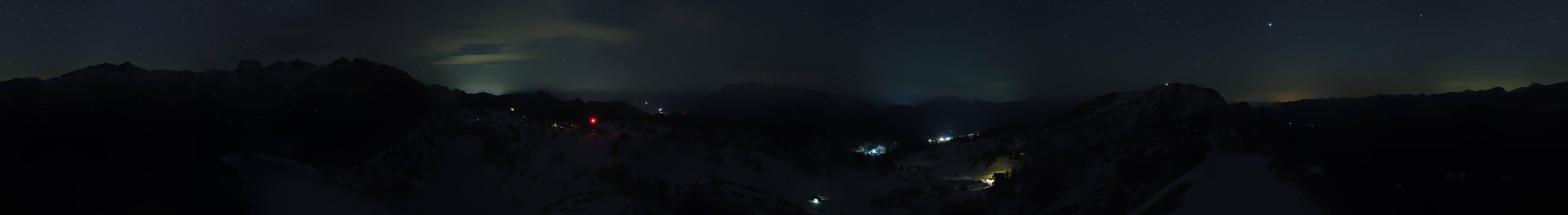 Archiv Foto Webcam Tauplitz: Panoramablick vom Schneiderkogel