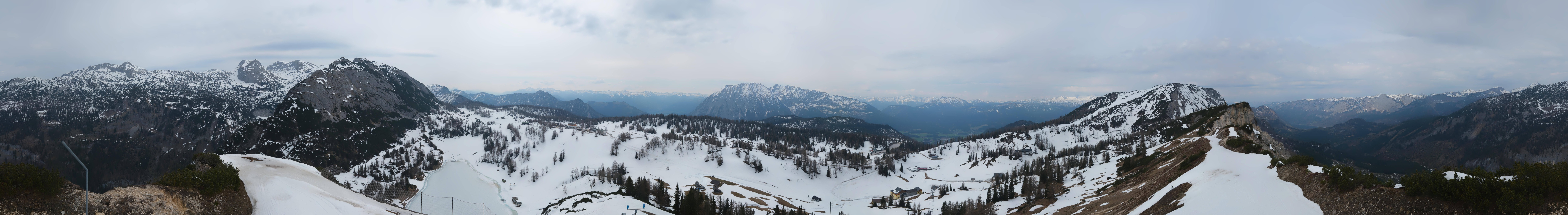 Archiv Foto Webcam Tauplitz: Panoramablick vom Schneiderkogel