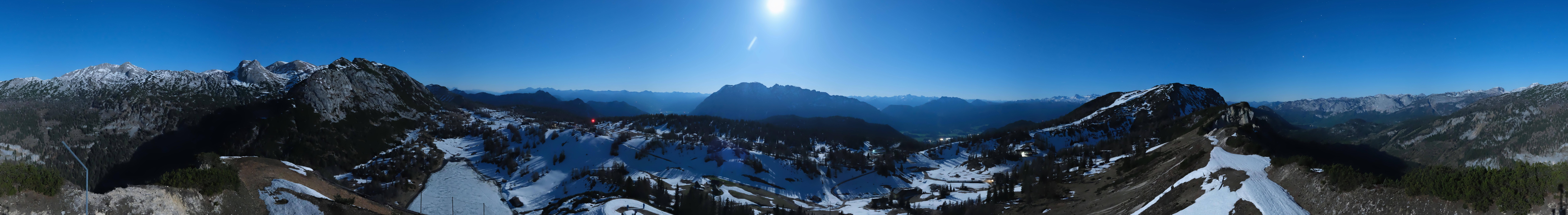 Archiv Foto Webcam Tauplitz: Panoramablick vom Schneiderkogel