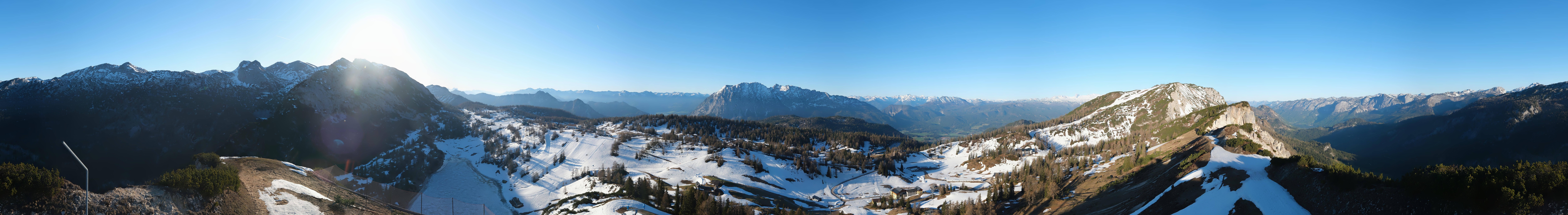 Archiv Foto Webcam Tauplitz: Panoramablick vom Schneiderkogel