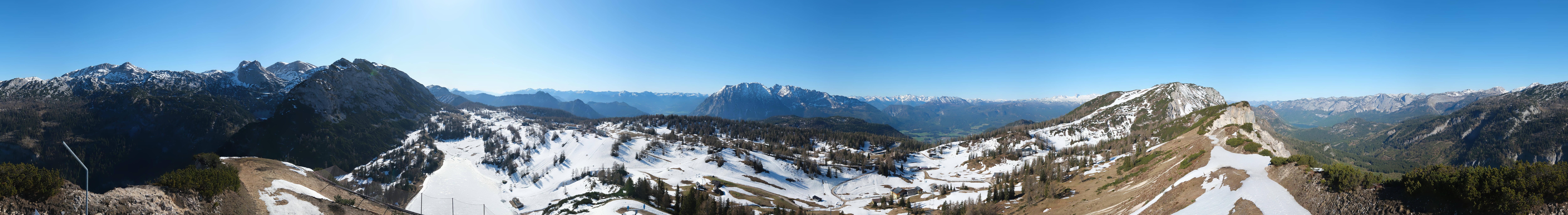 Archiv Foto Webcam Tauplitz: Panoramablick vom Schneiderkogel