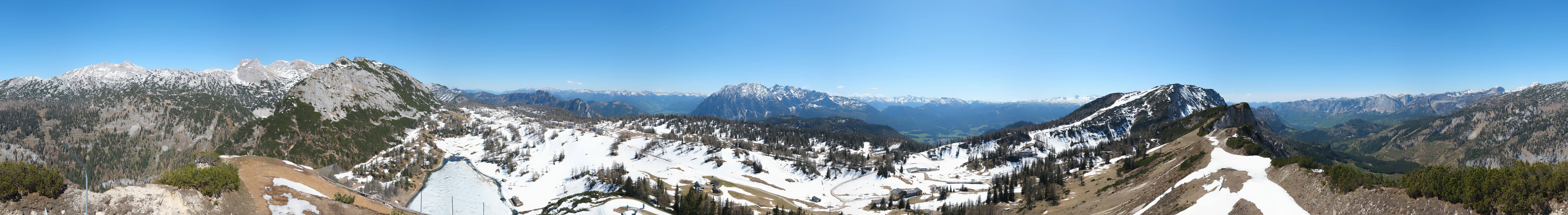 Archived image Webcam Blick vom Schneiderkogel bei Tauplitz
