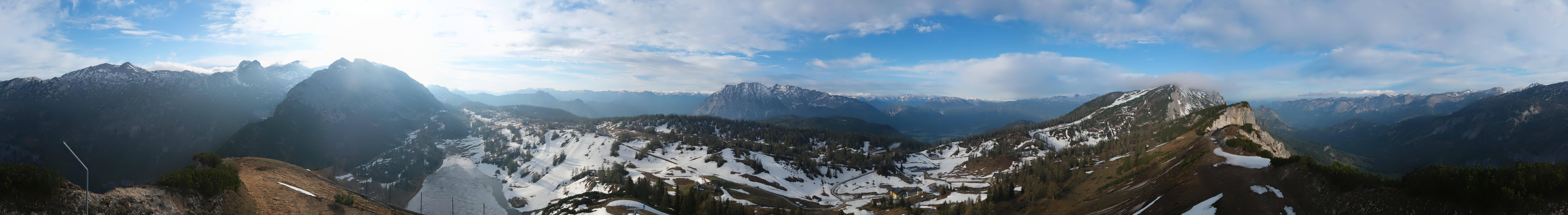 Archiv Foto Webcam Tauplitz: Panoramablick vom Schneiderkogel
