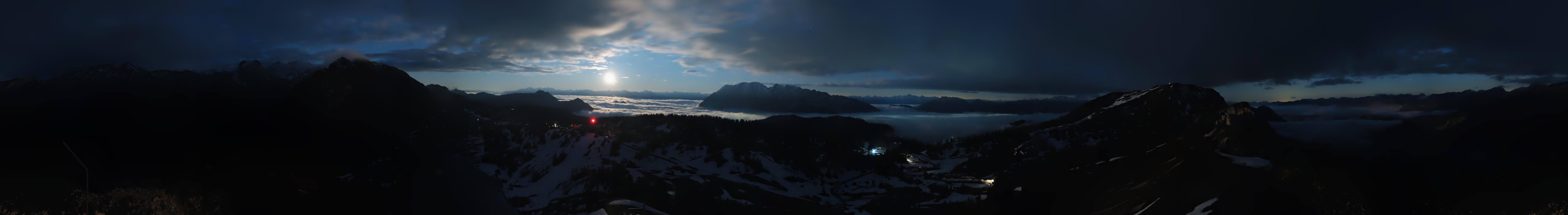Archiv Foto Webcam Tauplitz: Panoramablick vom Schneiderkogel