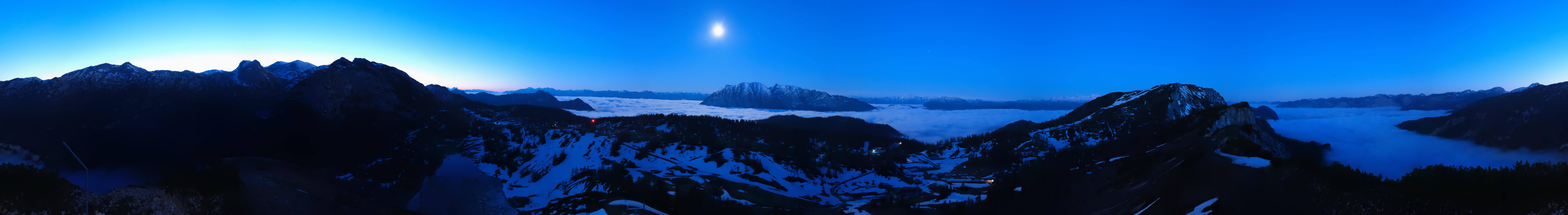 Archiv Foto Webcam Tauplitz: Panoramablick vom Schneiderkogel