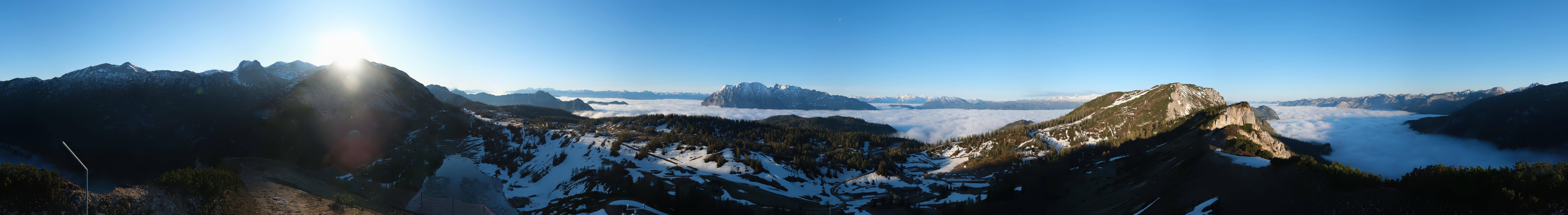 Archiv Foto Webcam Tauplitz: Panoramablick vom Schneiderkogel