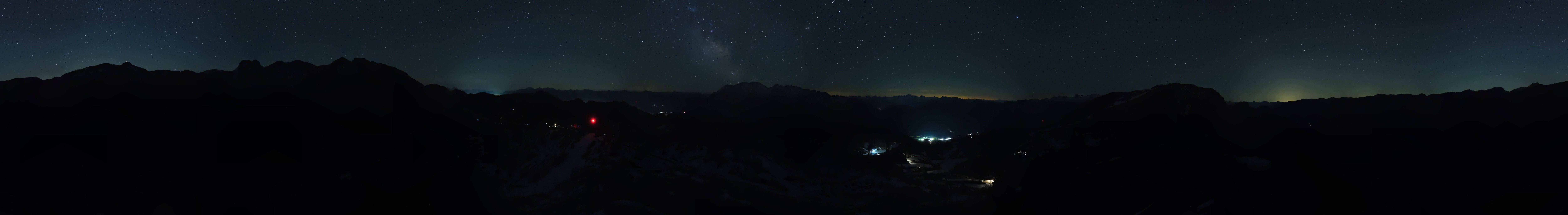 Archiv Foto Webcam Tauplitz: Panoramablick vom Schneiderkogel
