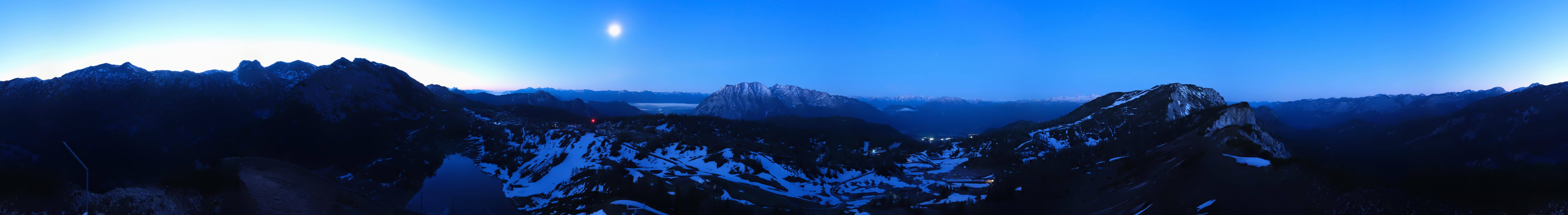 Archiv Foto Webcam Tauplitz: Panoramablick vom Schneiderkogel