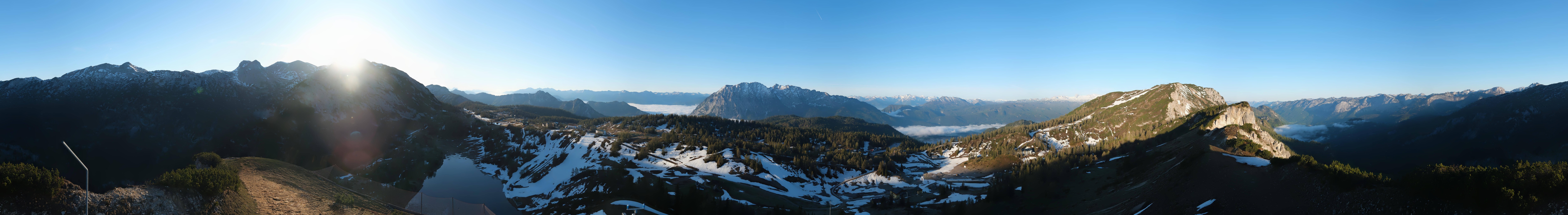Archiv Foto Webcam Tauplitz: Panoramablick vom Schneiderkogel