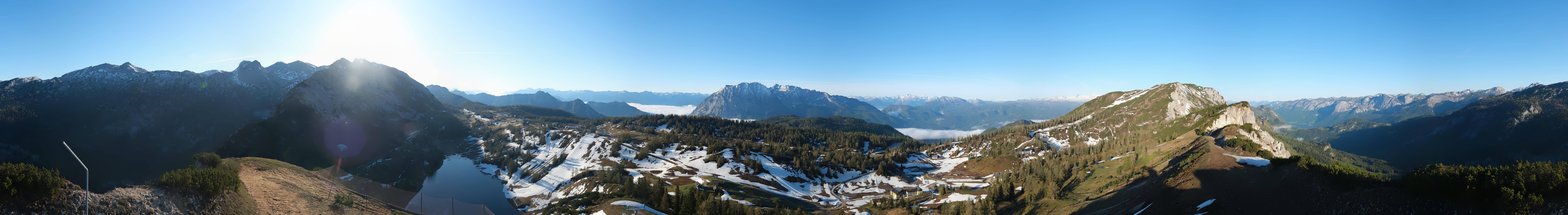 Archiv Foto Webcam Tauplitz: Panoramablick vom Schneiderkogel
