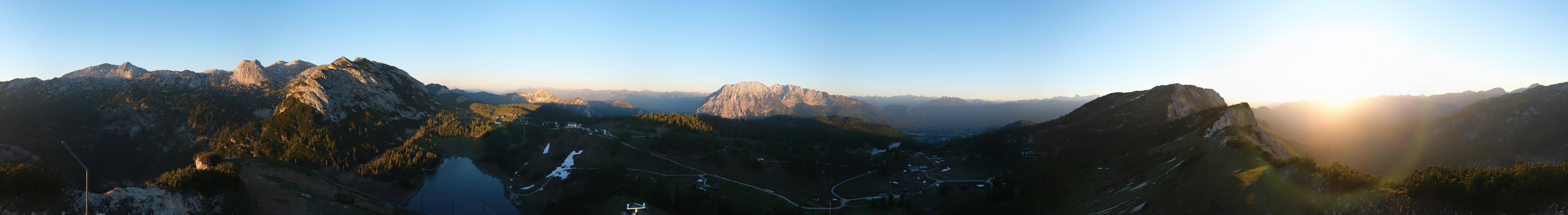 Archiv Foto Webcam Tauplitz: Panoramablick vom Schneiderkogel