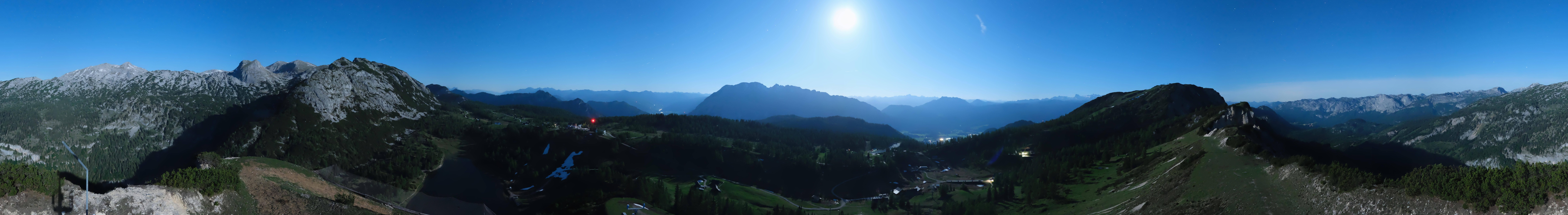 Archiv Foto Webcam Tauplitz: Panoramablick vom Schneiderkogel