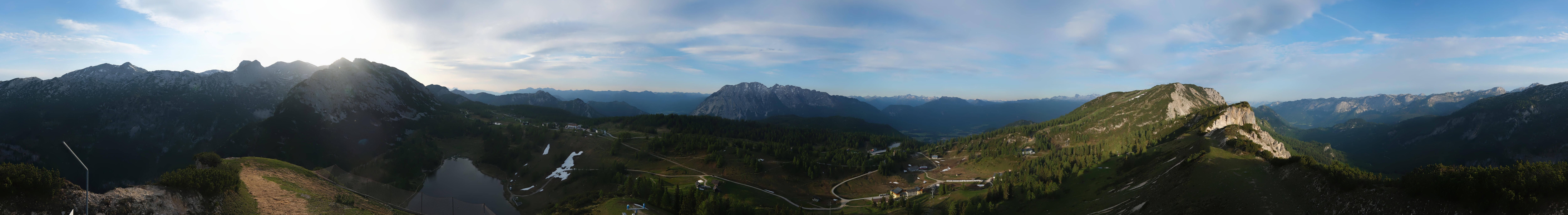 Archiv Foto Webcam Tauplitz: Panoramablick vom Schneiderkogel