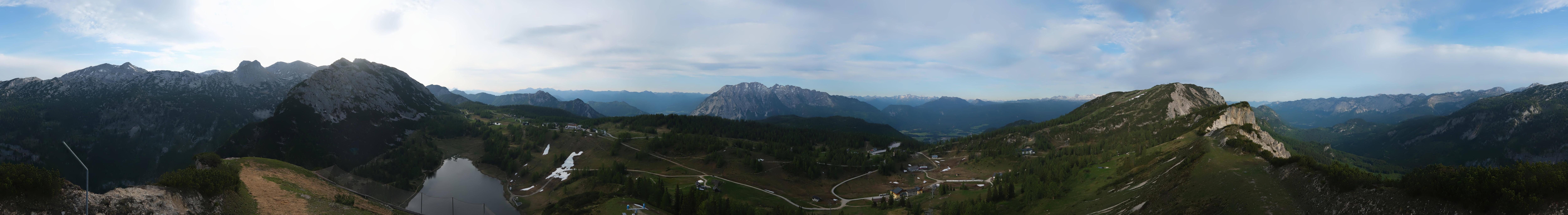 Archiv Foto Webcam Tauplitz: Panoramablick vom Schneiderkogel