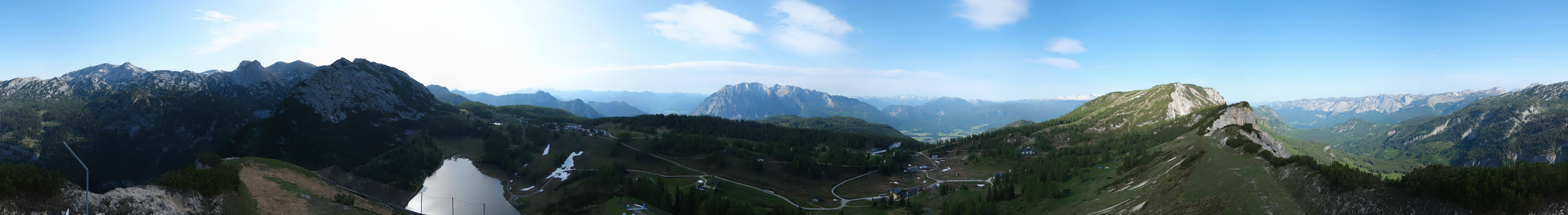 Archiv Foto Webcam Tauplitz: Panoramablick vom Schneiderkogel