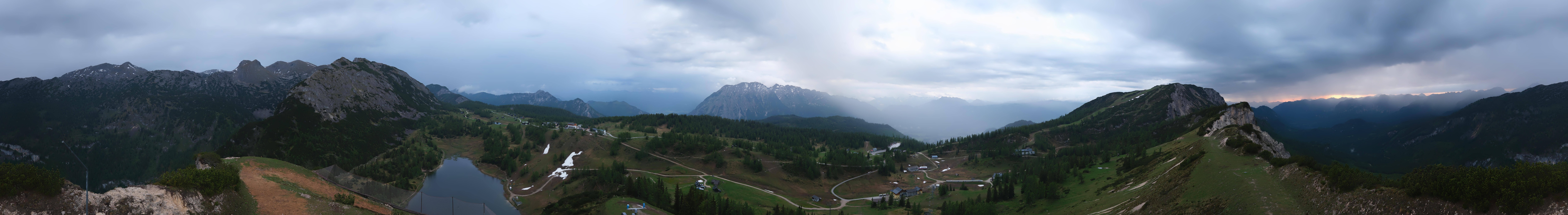 Archiv Foto Webcam Tauplitz: Panoramablick vom Schneiderkogel