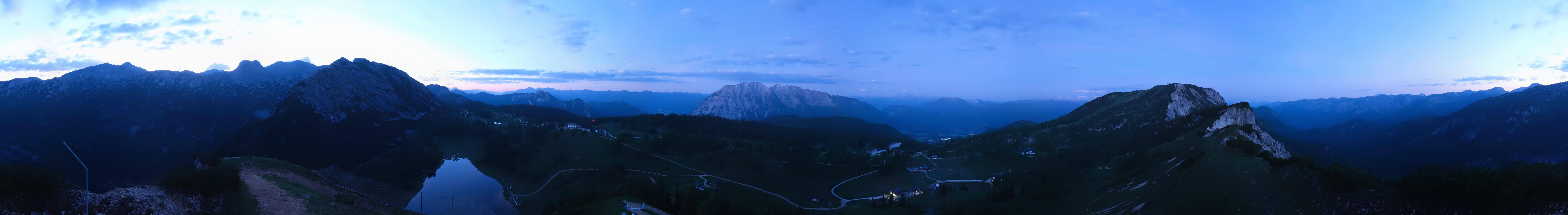 Archiv Foto Webcam Tauplitz: Panoramablick vom Schneiderkogel