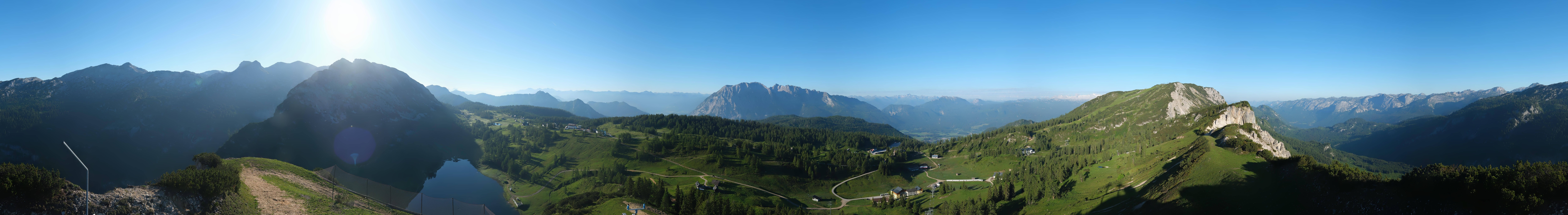 Archiv Foto Webcam Tauplitz: Panoramablick vom Schneiderkogel