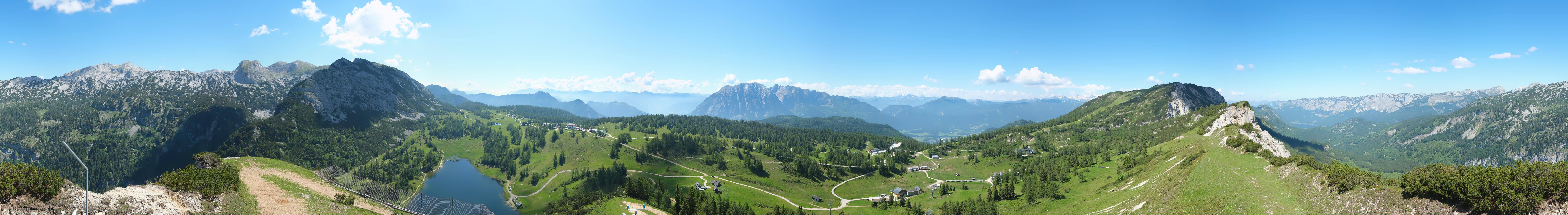 Archiv Foto Webcam Tauplitz: Panoramablick vom Schneiderkogel