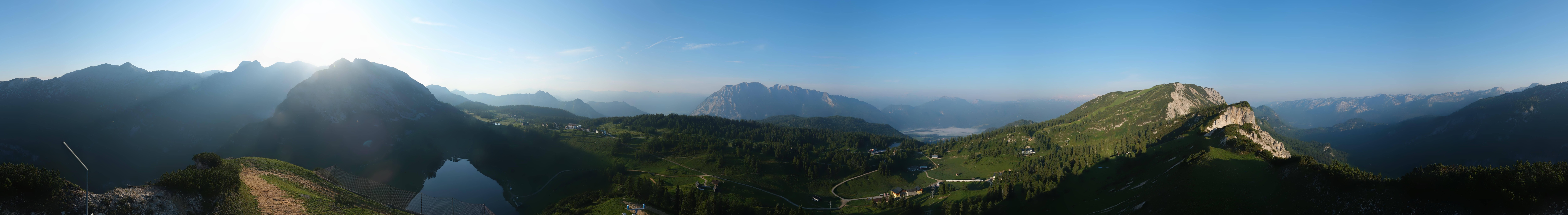 Archiv Foto Webcam Tauplitz: Panoramablick vom Schneiderkogel