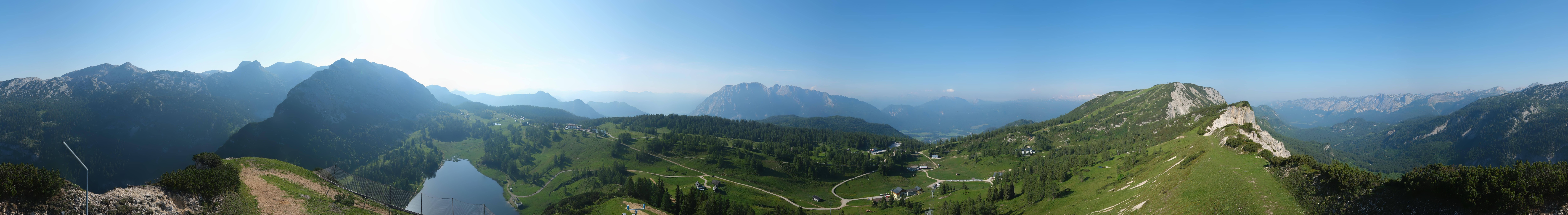 Archiv Foto Webcam Tauplitz: Panoramablick vom Schneiderkogel