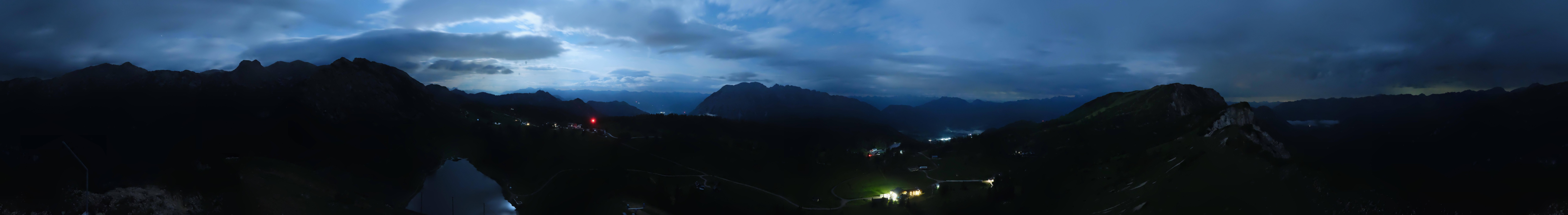 Archiv Foto Webcam Tauplitz: Panoramablick vom Schneiderkogel