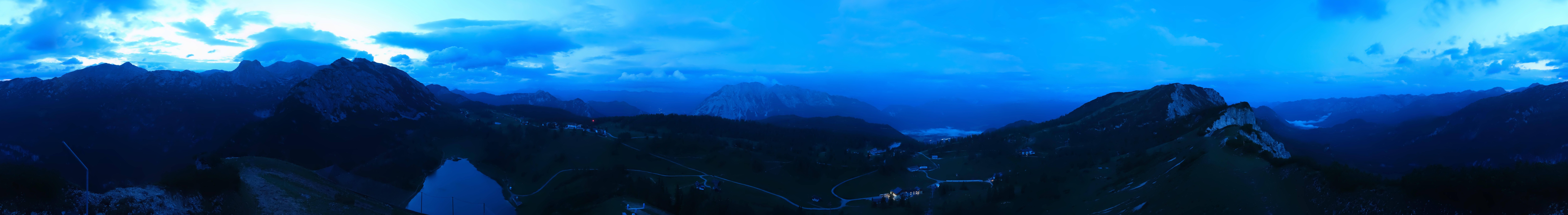 Archiv Foto Webcam Tauplitz: Panoramablick vom Schneiderkogel
