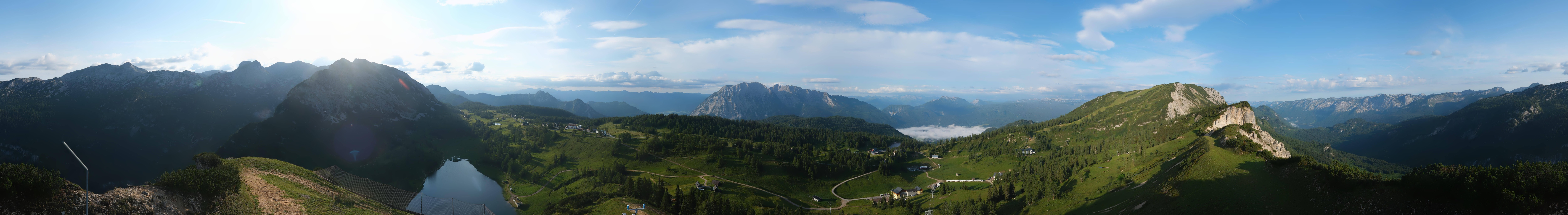 Archiv Foto Webcam Tauplitz: Panoramablick vom Schneiderkogel